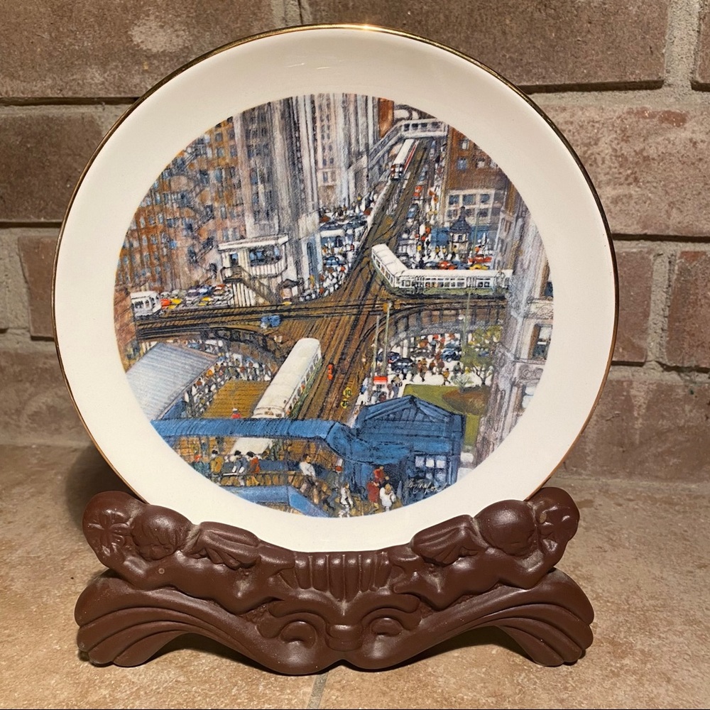 Franklin McMahon 1978 Rush Hour in Chicago’s Loops